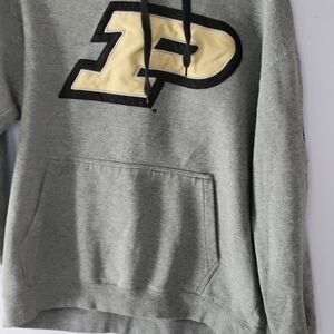 Gray Purdue Men's Sweater